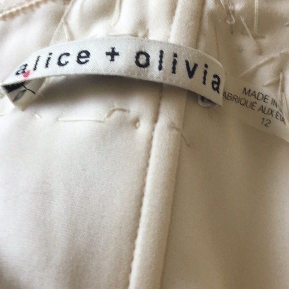 Alice + Olivia Jeri Beaded Strapless Jumpsuit - Picture 8 of 8